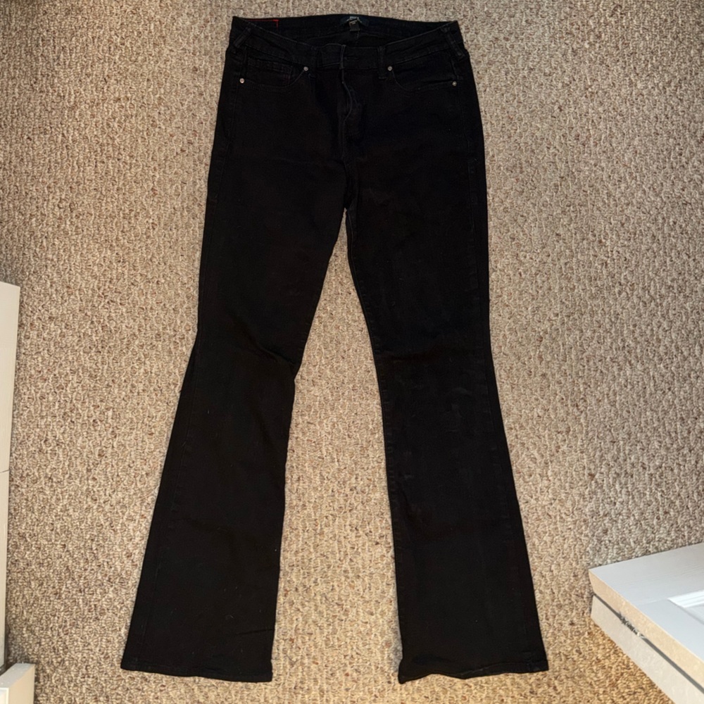 True Religion BECCA Black Bootcut Jeans